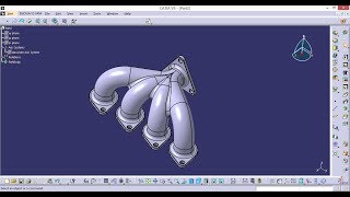 Catia Manifold Design