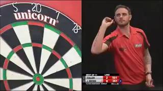 Joe Cullen 9-dart finish