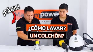 ¿Cómo lavar un colchón? 🤔 ¡Resolvemos tus dudas!