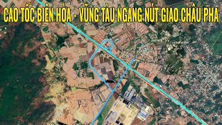 Cao tốc Biên Hòa - Vũng Tàu ngang nút giao Châu Pha