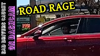 ENTITLED Lady Flips Out After Being Honked At For Her Selfish Driving [ROAD RAGE] [Public Freakout]