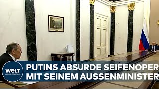 WLADIMIR PUTIN: Die absurde "Seifenoper" mit seinem Außenminister Sergej Lawrow I WELT News