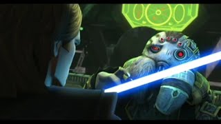 Star Wars The Clone Wars Anakin Interrogates Admiral Trench Season 7 Episode 4