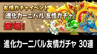 【パズドラ】進化カーニバル友情ガチャ 30連 (2015.07.06-12) 龍族拼圖