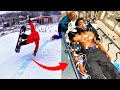 POV: Snowboarding BUT we end up in the HOSPITAL🚨…