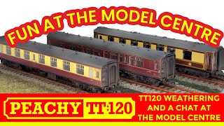 HORNBY TT120 Carriage weathering at TMC @HornbyModelRailways @hornbymag @TheModelCentreTMC