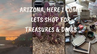 Arizona here I come! Let’s go thrifting and outlet shopping!