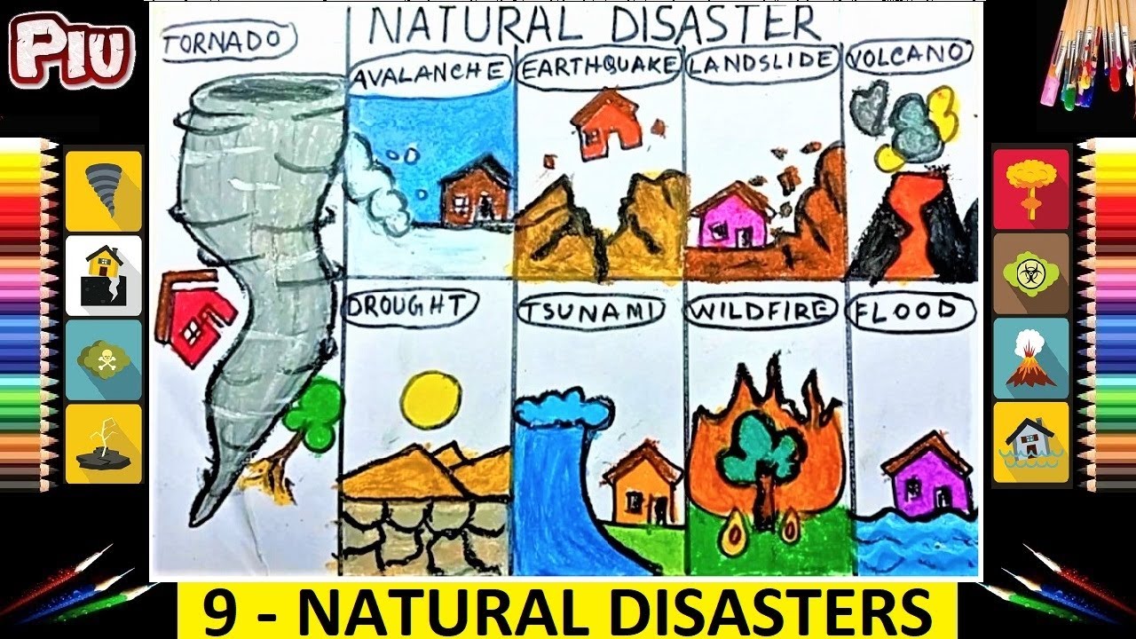 Natural Disasters Drawing