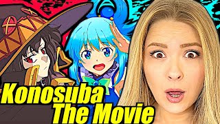 Couple Reacts To KONOSUBA THE MOVIE For The First Time (The Legend Of Crimson Supercut)