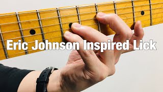 Eric Johnson Inspired Lick【エリックジョンソン風アルペジオ】