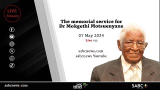 Memorial service for Dr Mokgethi Motsuenyane