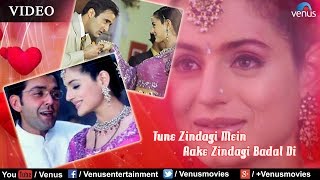 Tune Zindagi Mein Aake Full Video Song | Humraaz | Bobby Deol, Amisha Patel | Udit Narayan