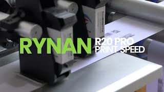 Rynan R20 PRO Print speed