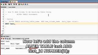 SQL tutorial 22 How to Add Delete column from an existing table using alter table computer tips