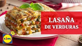 Lasaña de Verduras 🍲 🥒 | Recetas Italianas | Lidl España