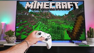 Minecraft- XBOX ONE S- POV Gameplay Test, Graphics And Frame Rate