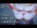 A Mysterious Heimerdinger Line (2 Theories) | 1min Analysis #Viktor #Arcane #Shorts