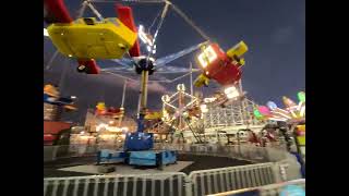 Dusk Lights at Luna Park Coney Island: Skyline Views \u0026 Amusement Thrills (Shot on GoPro 11 Mini)