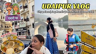 A trip to Udaipur 🌷😍 City palace | Jag Mandir | Lake Pichola #trending #travel