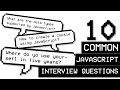 Top 10 Javascript Job Interview Questions & Answers