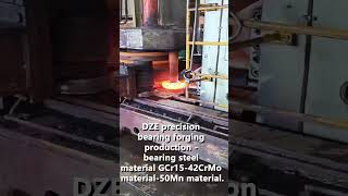 Slewing bearing forging smelting