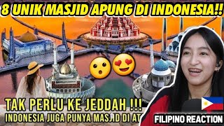 8 UNIK MASJID APUNG DI INDONESIA!! MASJID YANG SANGAT INDAH!! LUAR BIASA!! [FILIPINO REACTION🇵🇭]