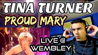 NICE & EASY !!! Tina Turner - Proud Mary - Live Wembley (HD 1080p) - 1st time reaction.