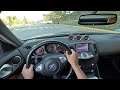 nissan 370z 2018 4k pov drive test