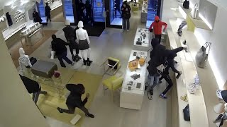 Oak Brook Louis Vuitton hit by 14 'grab-and-run' thieves, police say | ABC7 Chicago