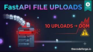 10 File Uploads Crashed Our Server — FastAPI File Uploads & Forms