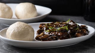 Chinese Red Braised Eggplant in Dark Sauce - Easy Vegan Recipe