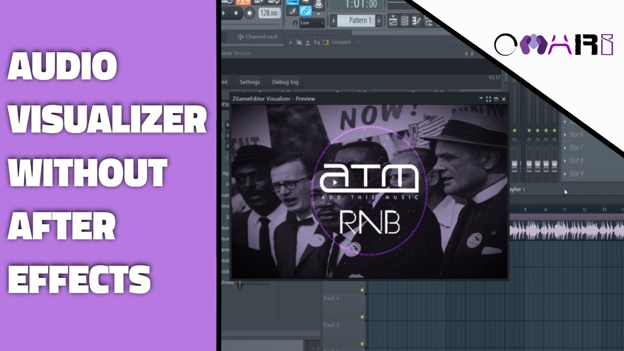 How To Create Audio Music Visualizer For Youtube Videos Free Without
