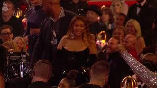 BEYONCÉ Reacting To Lizzo's Acceptance Speech | Audience Cam | 2023 GRAMMYs