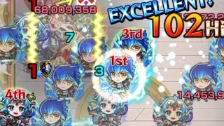 獣神化ハレルヤ　天魔6【モンスト】