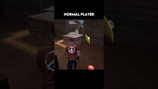 NORMAL PLAYER VS PRO PLAYER TIPS \u0026 TRICKS - GARENA FREE FIRE