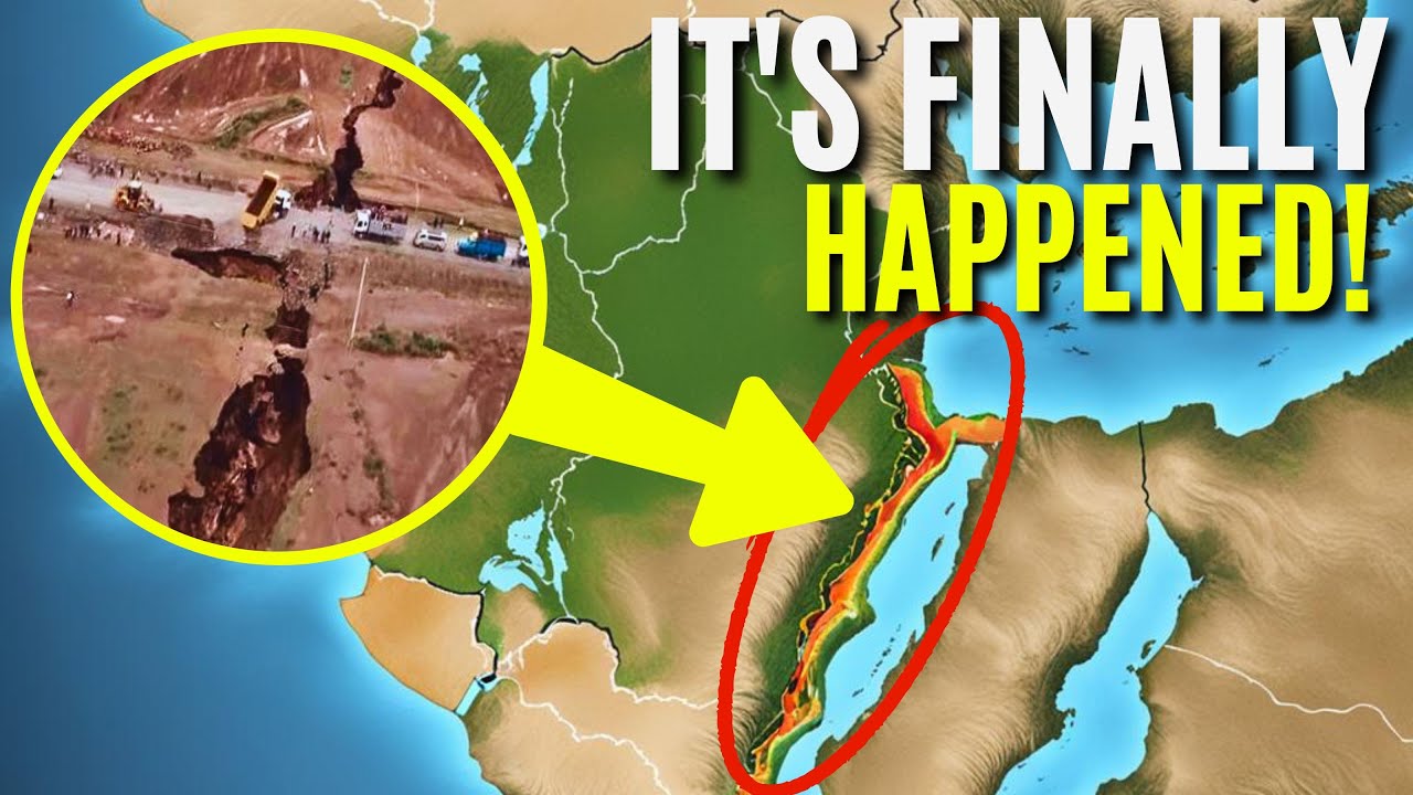 Geological Phenomenon: Africa Splitting Continents Revealed - Africa Is ...