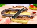 EEL Traditional Paella Recipe Along With Rice🐟🤩 Mini Tasty Eel Paella Recipes🧑‍🍳Tasty Cooking