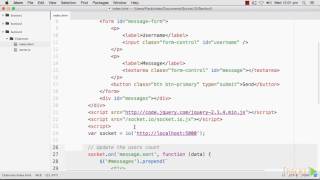 Socket.IO Solutions : Creating a Simple Chat Room | packtpub.com