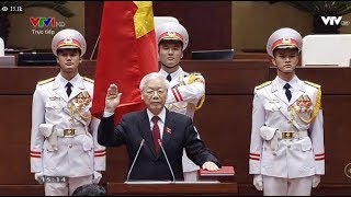 Toàn cảnh lễ tuyên thệ nhậm chức Chủ tịch nước của TBT Nguyễn Phú Trọng| VTV24