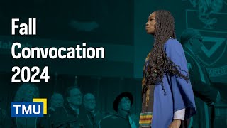 Fall Convocation 2024