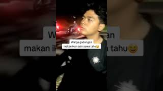 warga gadungan PSHT makannya ikan asin sama tahu