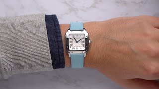 Quick review: Cartier Santos Straps from Delugs
