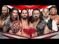 Seth Rollins, Roman Reigns & Braun Strowman vs. Drew McIntyre, Baron Corbin & Bobby Lashley