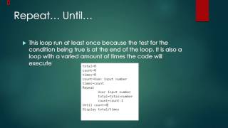 Introduction to Pseudocode