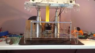 Telescopic 3d printer by chameleon: timelaps