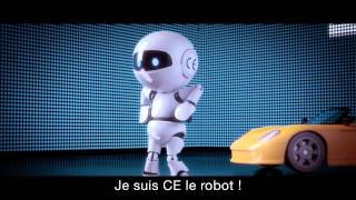 CE-E, le robot ludique, chante les mérites de la Sécurité des Jouets