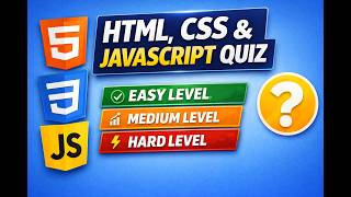 HTML • CSS • JavaScript | Web Development MCQ