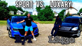 قومة مع تشارجر أر تي🔥 تجربة تسارع لكزس ال اس 430 من الصفر⚠️ SPORT VS LUXARY