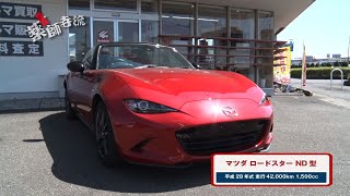 薬師寺流447話 Rabbit岐阜六条店で人気のマツダ ロードスターを査定!