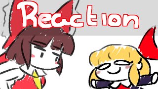 Reireimu blind reaction! (ft: Regolant and Spookoarts)